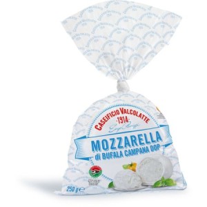 Cheese Mozzarella di Buffalo Campana DOP, VALCOLATTE, (5 x 50 g) 250 g